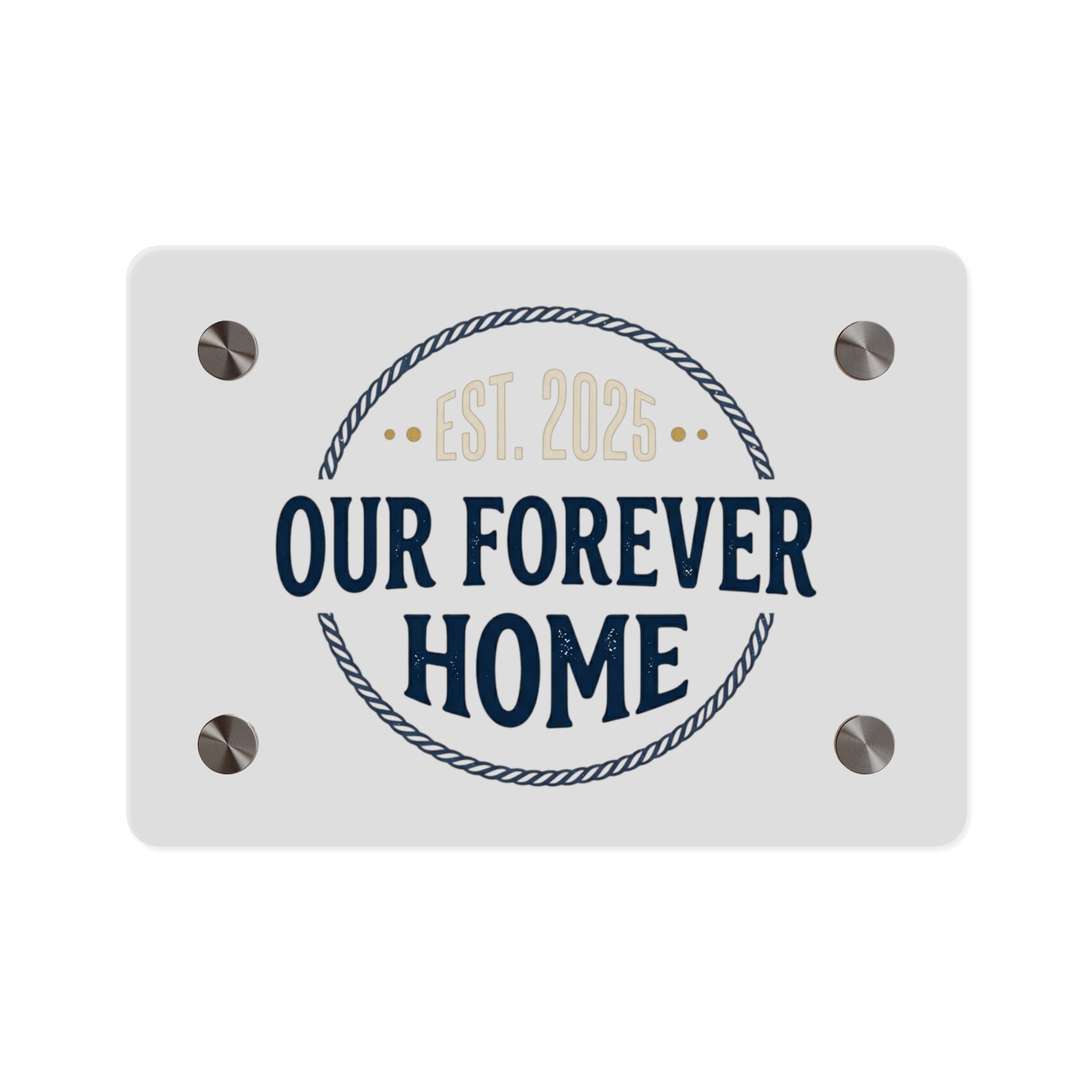 "Our Forever Home" Decorative Plaque