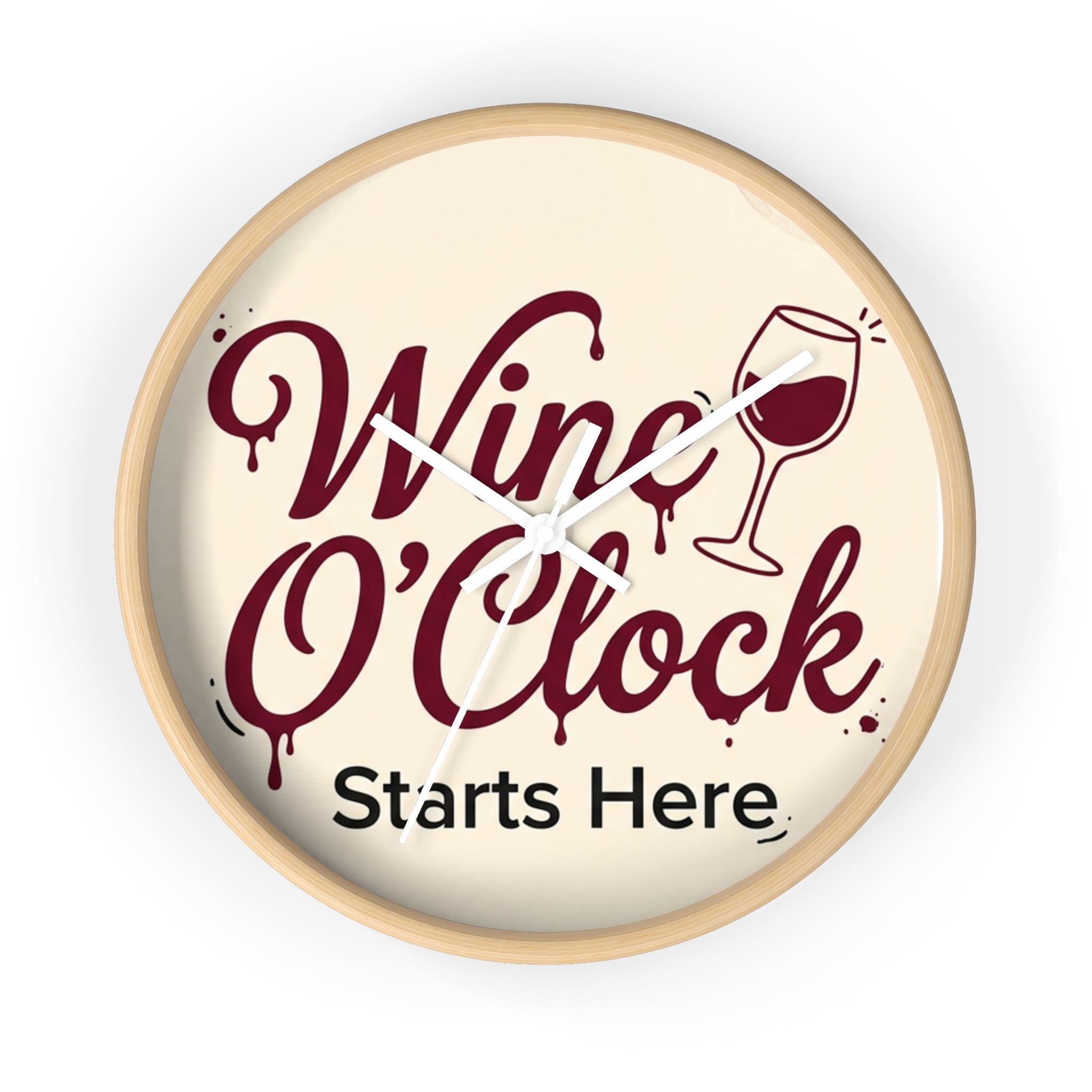WineOClock Wall Clock