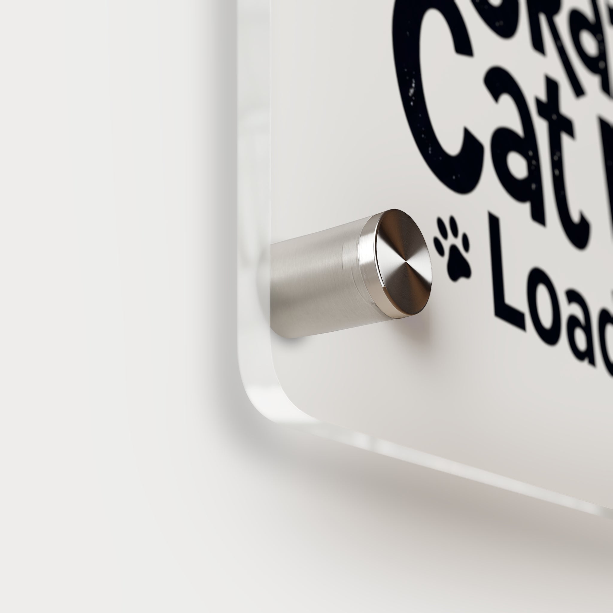 "Crazy Cat Lady Loading" Decorative Sign