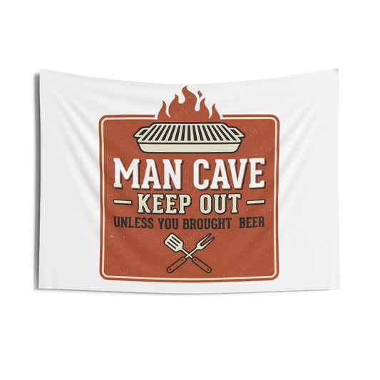 Man Cave Beer Tapestry