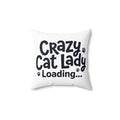 Crazy Cat Lady Loading Pillow
