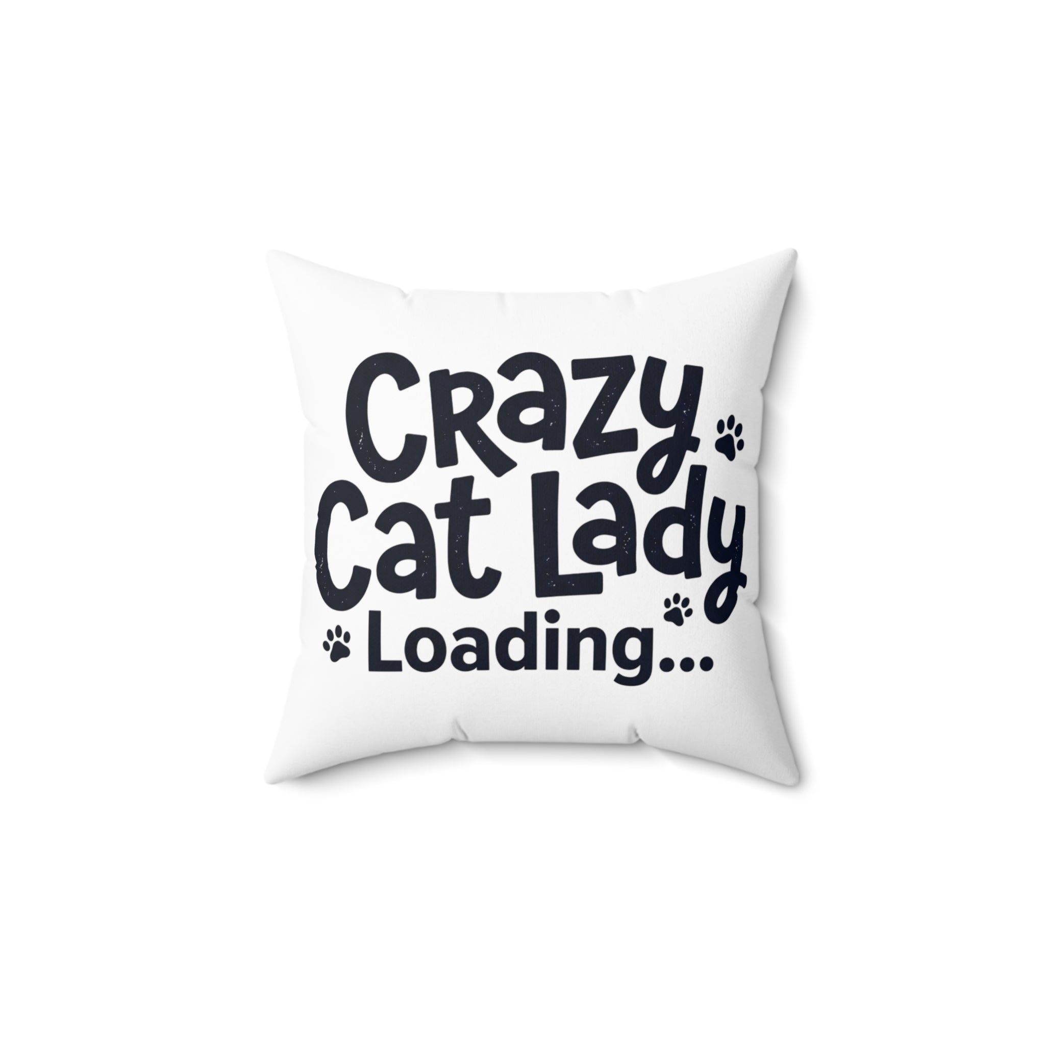 Crazy Cat Lady Loading Pillow