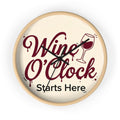 WineOClock Wall Clock