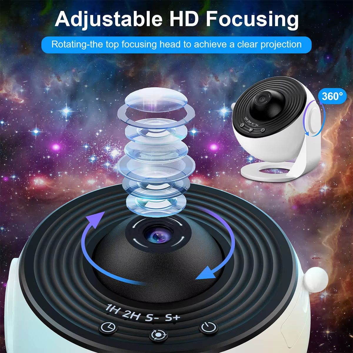 Galaxy Projector - Smiling Homes