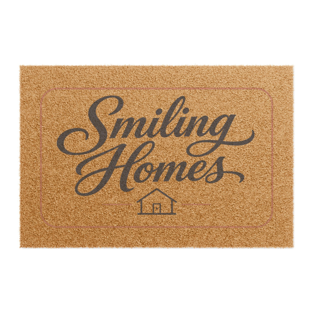 'Smiling Homes' Welcome Mat