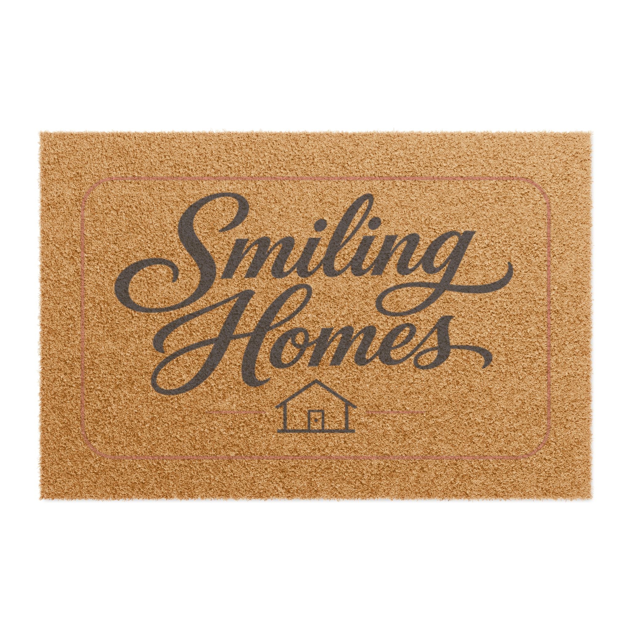 'Smiling Homes' Welcome Mat