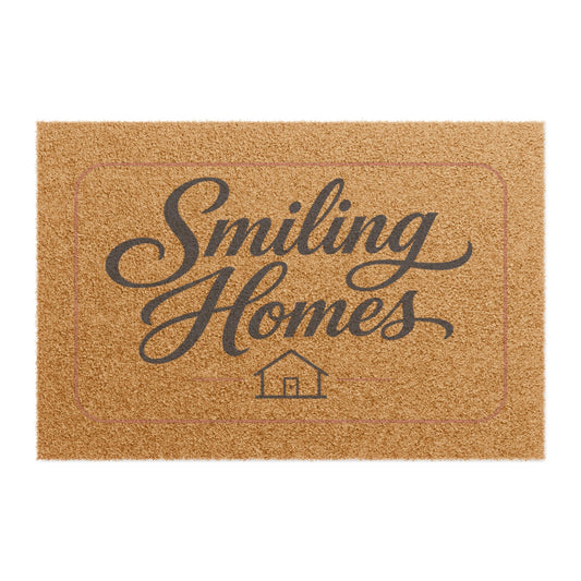 'Smiling Homes' Welcome Mat