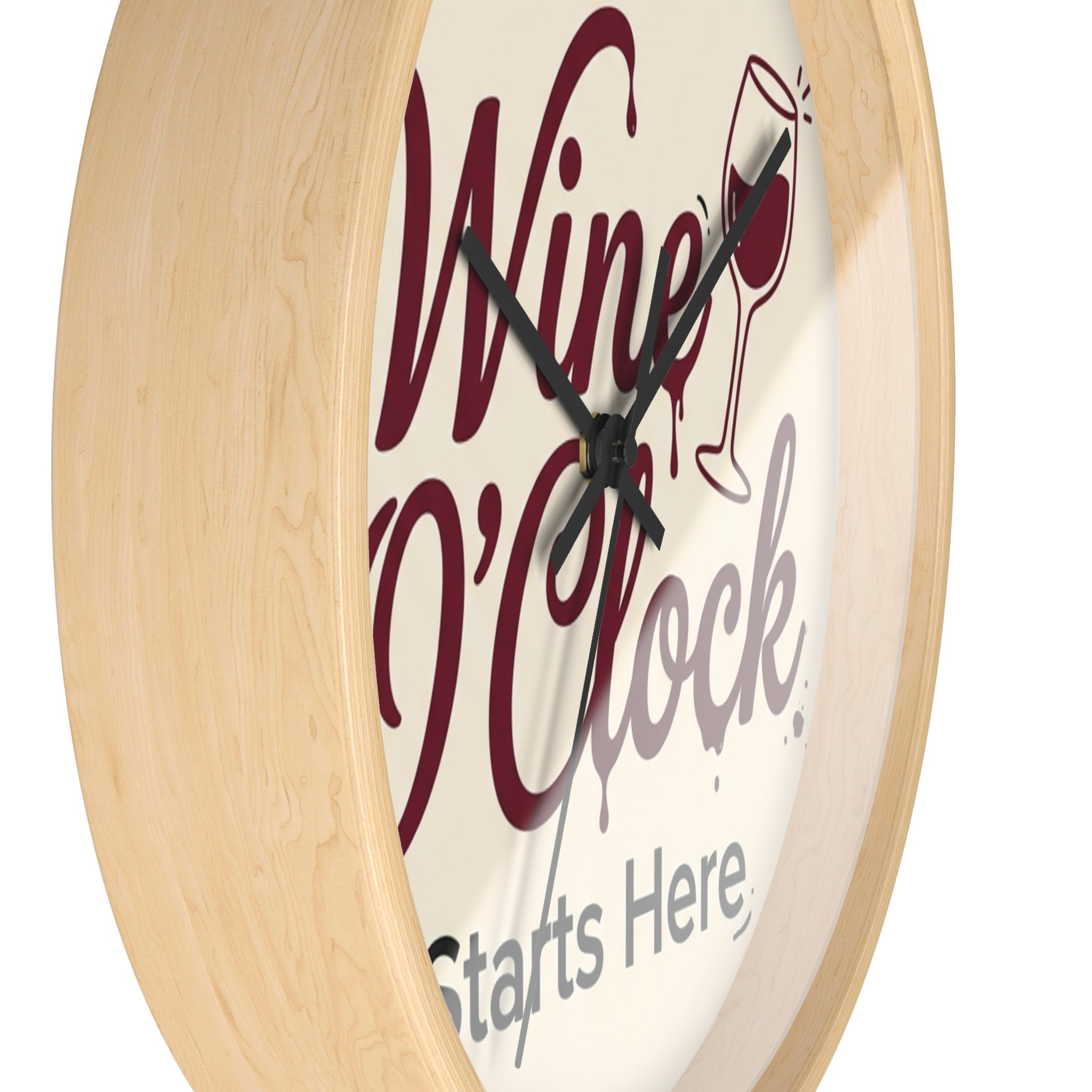 WineOClock Wall Clock