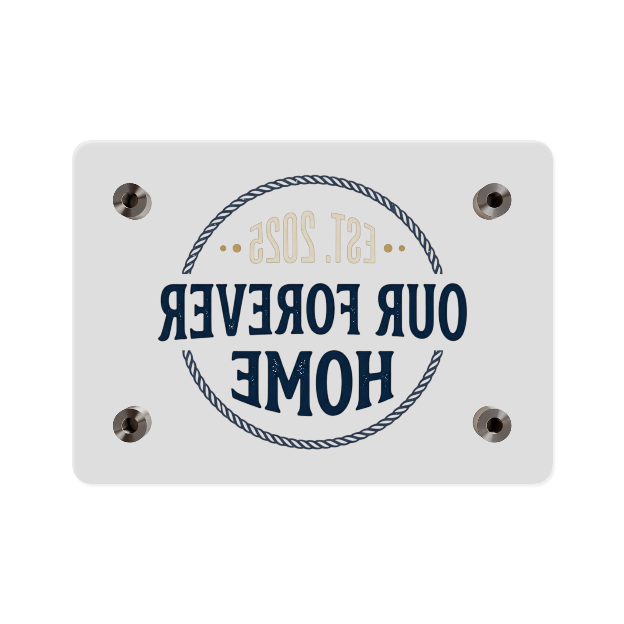 "Our Forever Home" Decorative Plaque