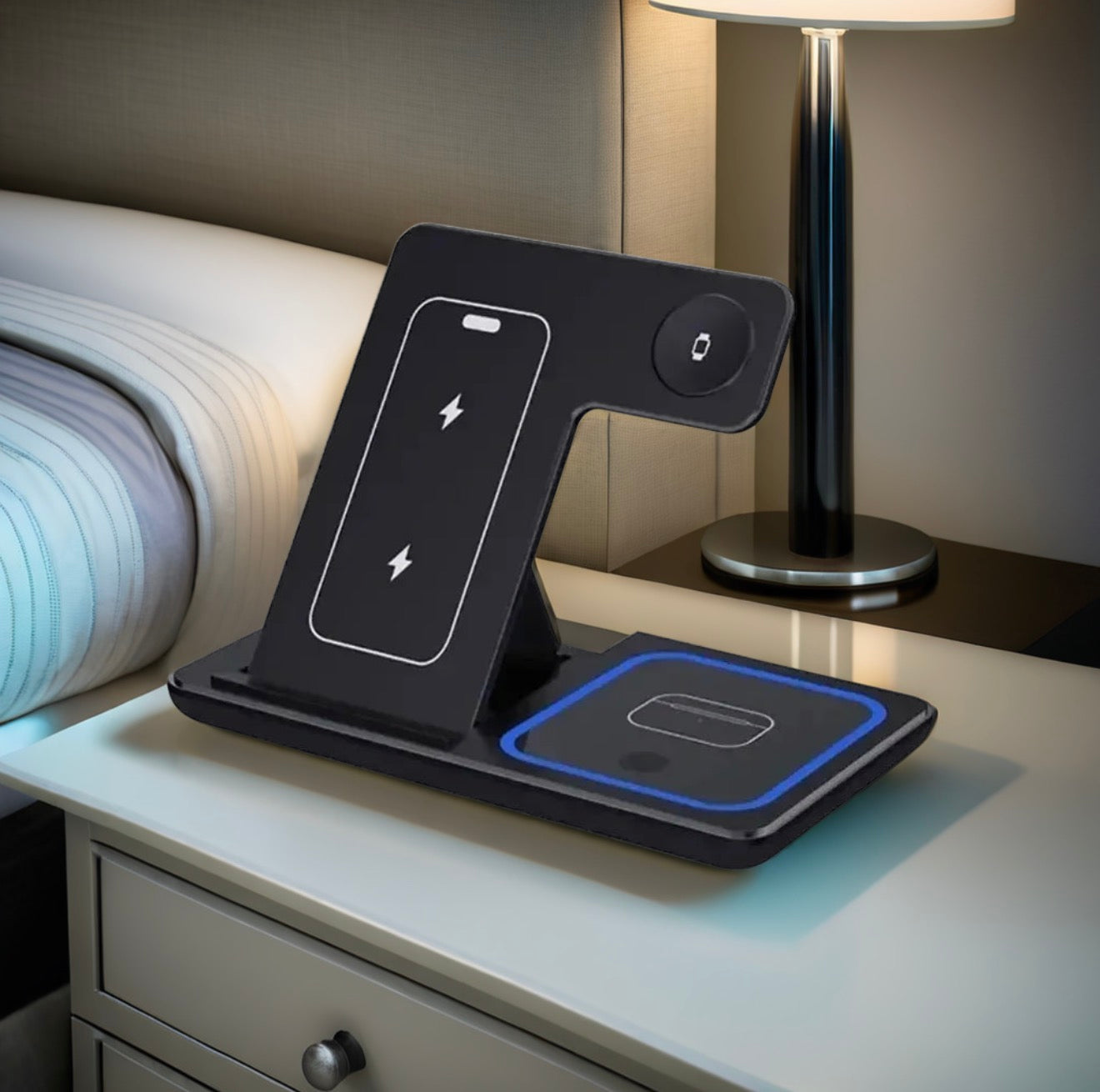 Fold & Charge 3-in-1 Station