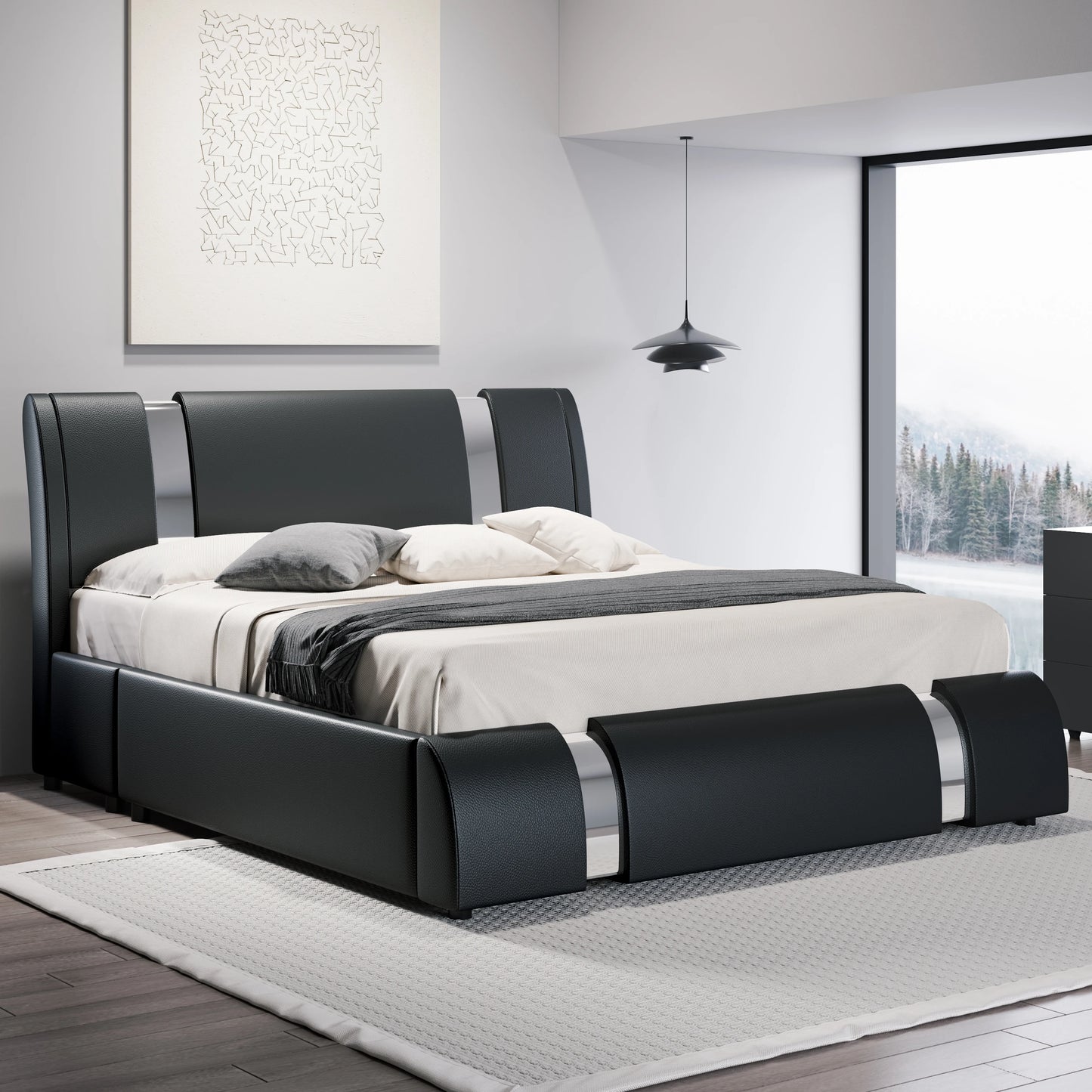 Hoomic ModernNest Bedframe