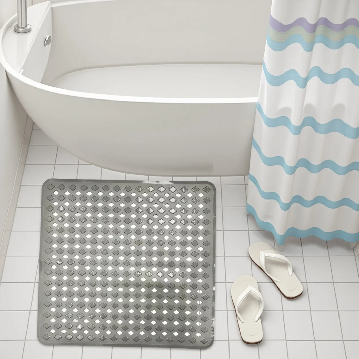 Non-Slip Shower Bath Mat Square