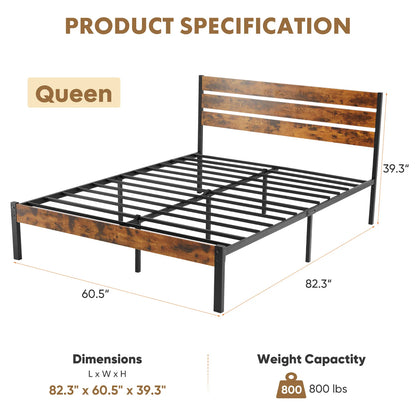 NestStrong Platform Bed
