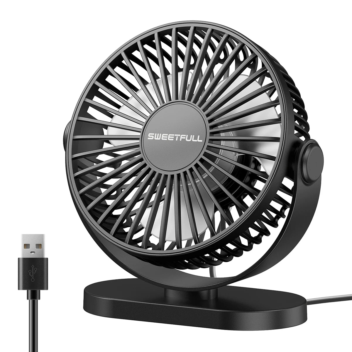 Sweetfull BreezeFlow Whisper Desk Cooler