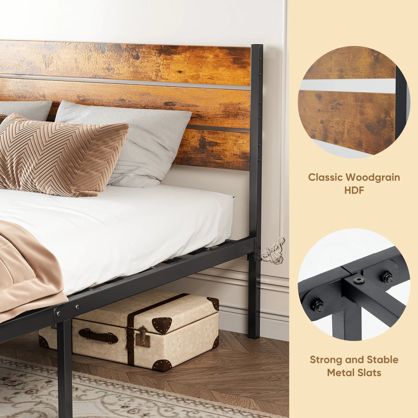 NestStrong Platform Bed