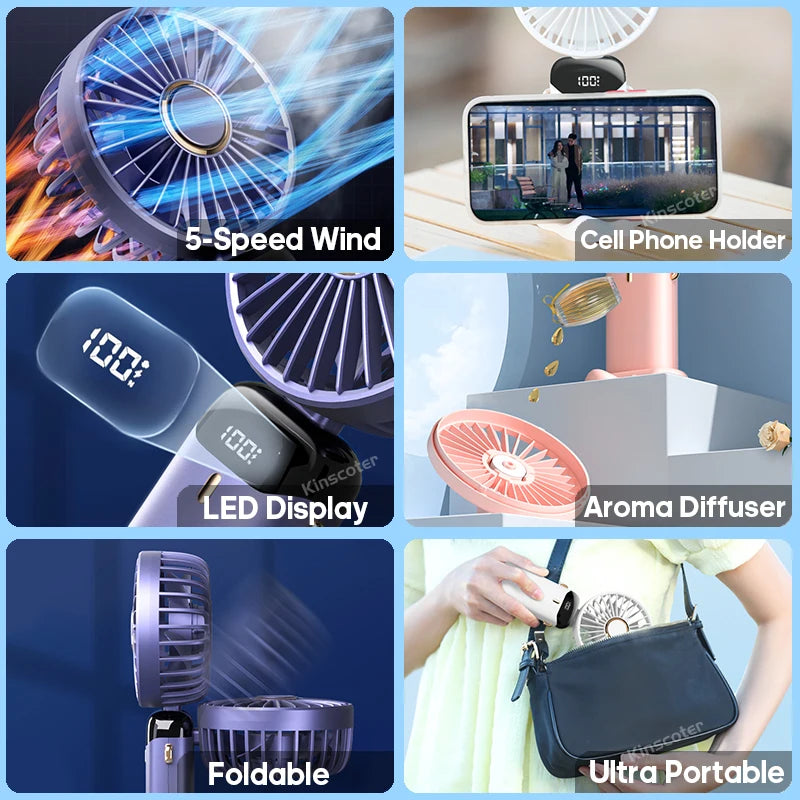 The Kinscoter F210 Ultra-Portable Neck Fan