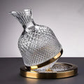 Aura Swirl n' Pour 360° Rotating Wine Decanter, 1500ml Glass Aerator
