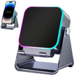 LumiBeat — 5-in-1 Wireless Induction Speaker with Phone Stand & RGB Ambient Light