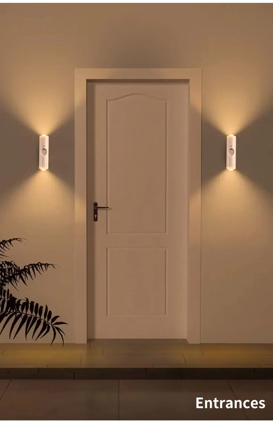 Aura Glow Motion Sensor Light, Rechargeable Magnetic LED for Cabinets, Stairs & Hallways