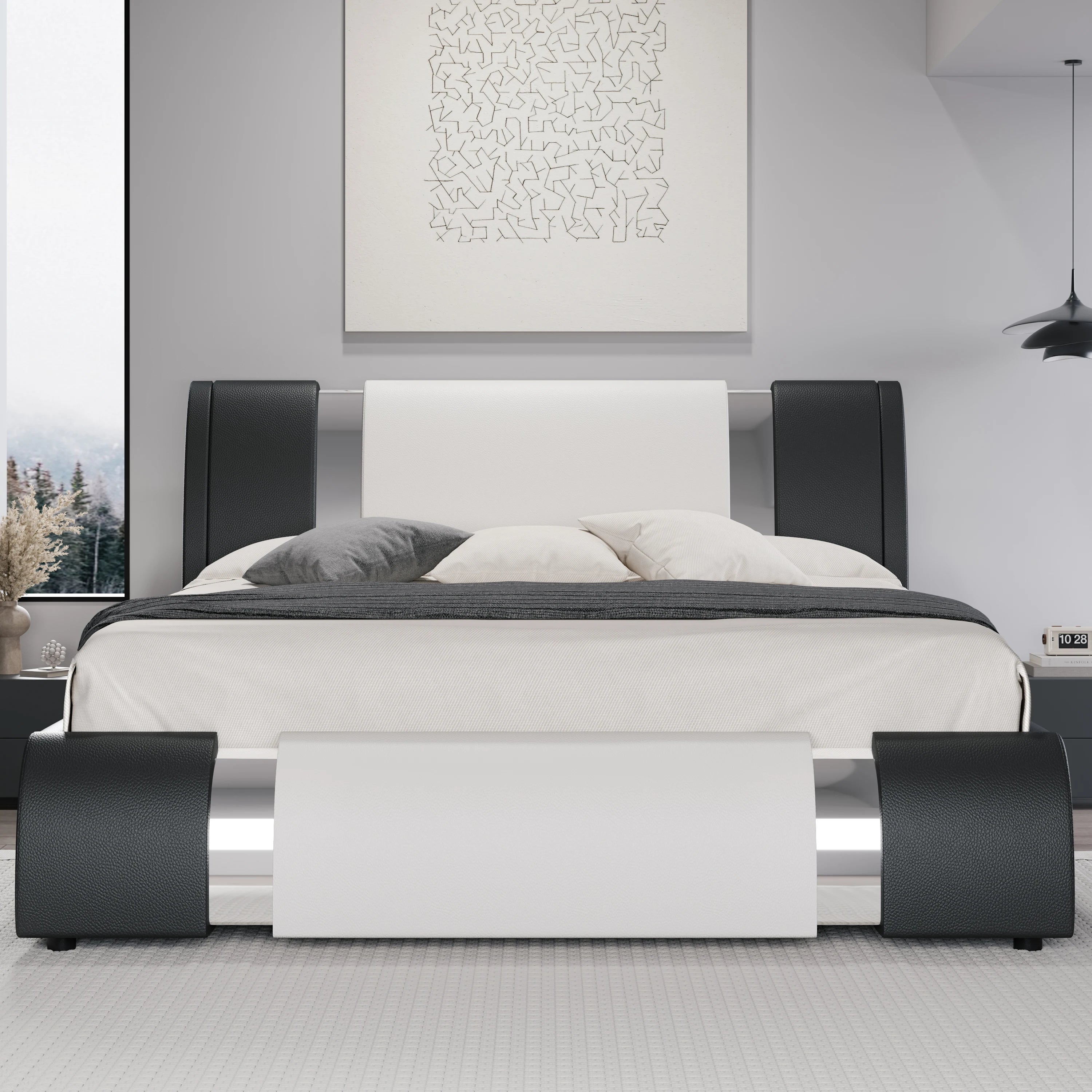 Hoomic ModernNest Bedframe - Smiling Homes