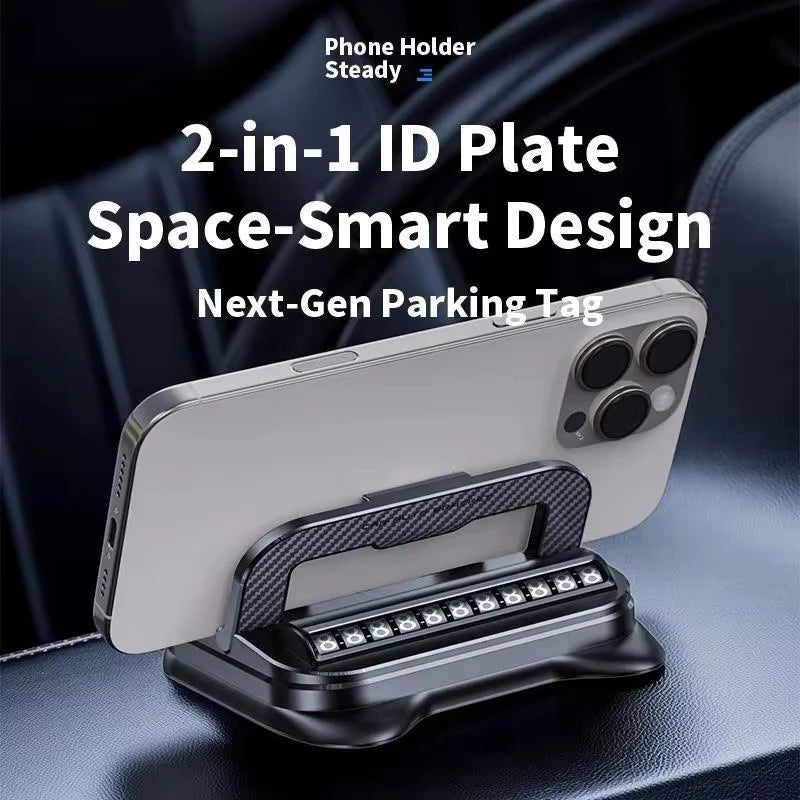 AeroMount 360° Rotatable Car Phone Holder – Universal Dashboard