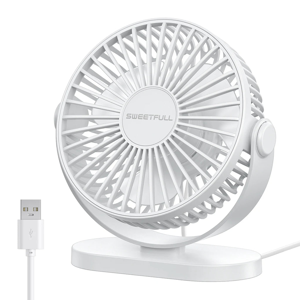 Sweetfull BreezeFlow Whisper Desk Cooler