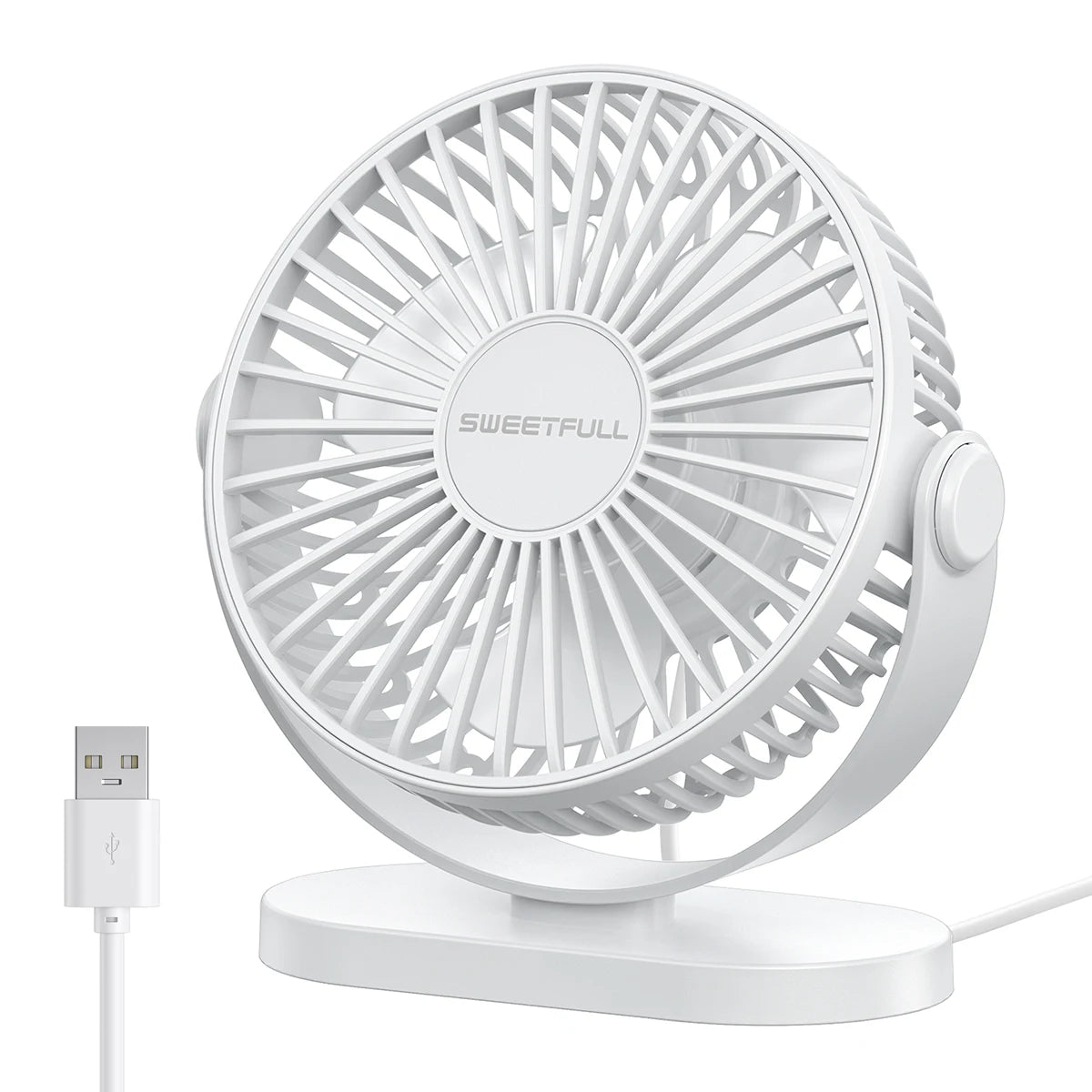 Sweetfull BreezeFlow Whisper Desk Cooler