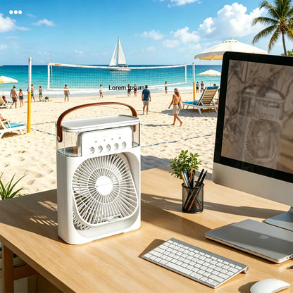 ChillMist Portable Cooler Fan